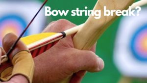 break bow string